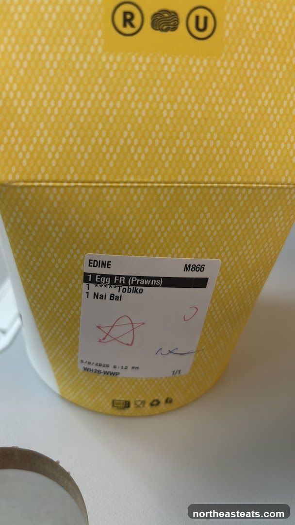 Food Container Label