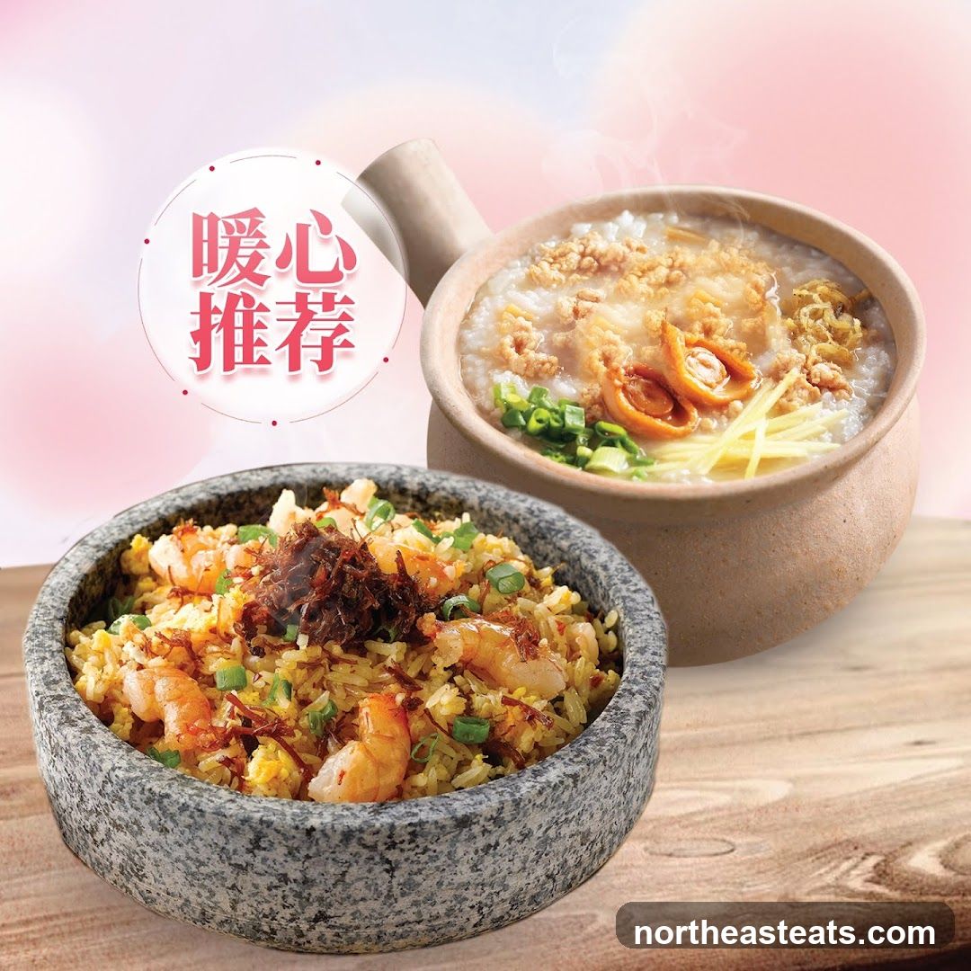 Congee and Fried Rice