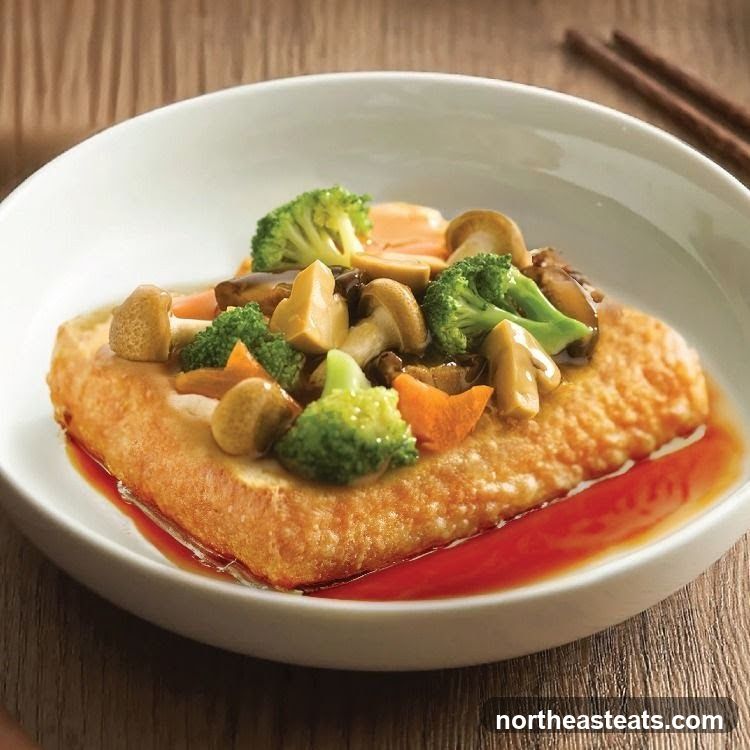 Fried Tofu with Vegetables