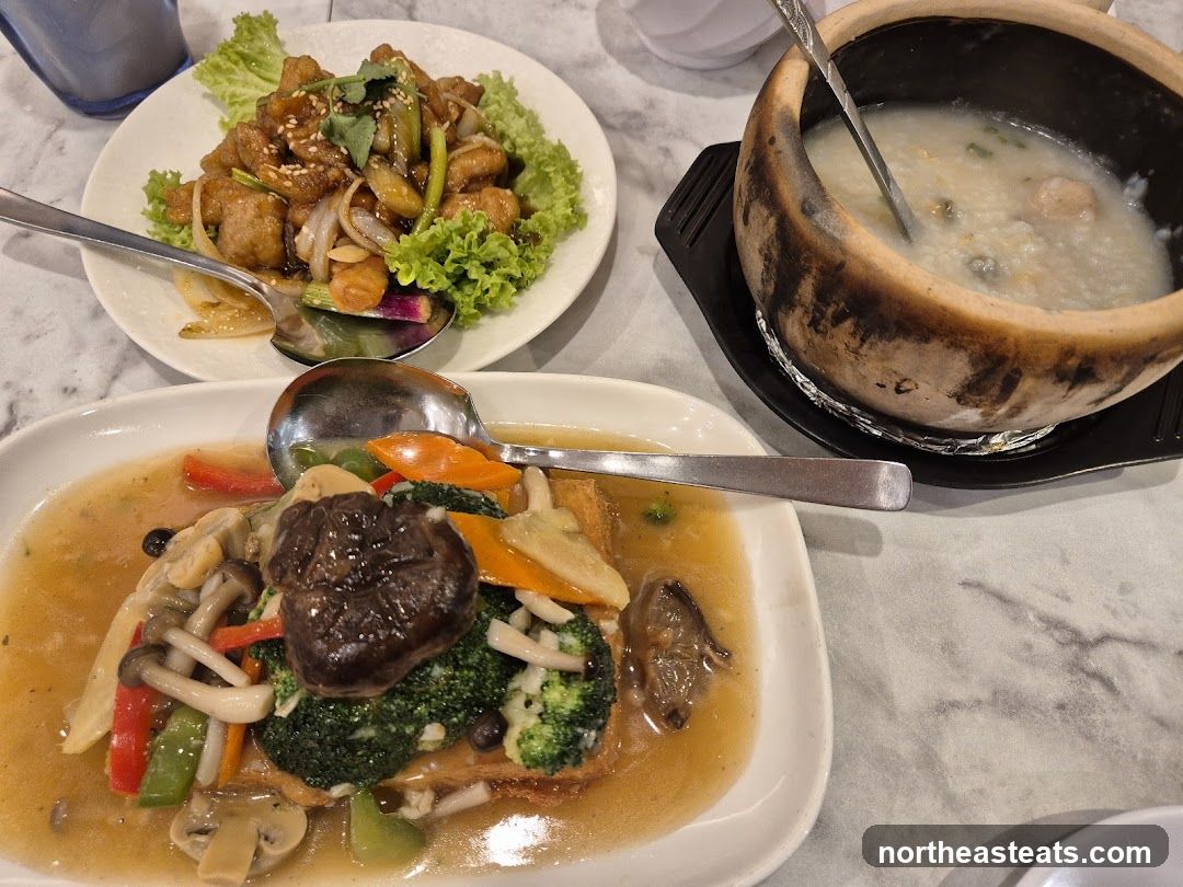 Three Dishes and Porridge