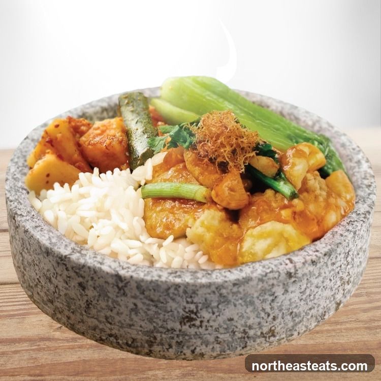 Stone Bowl Rice Dish