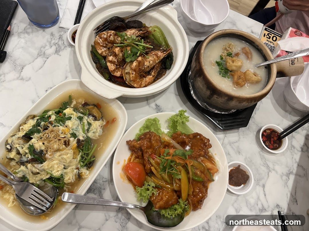 Table with Assorted Dishes
