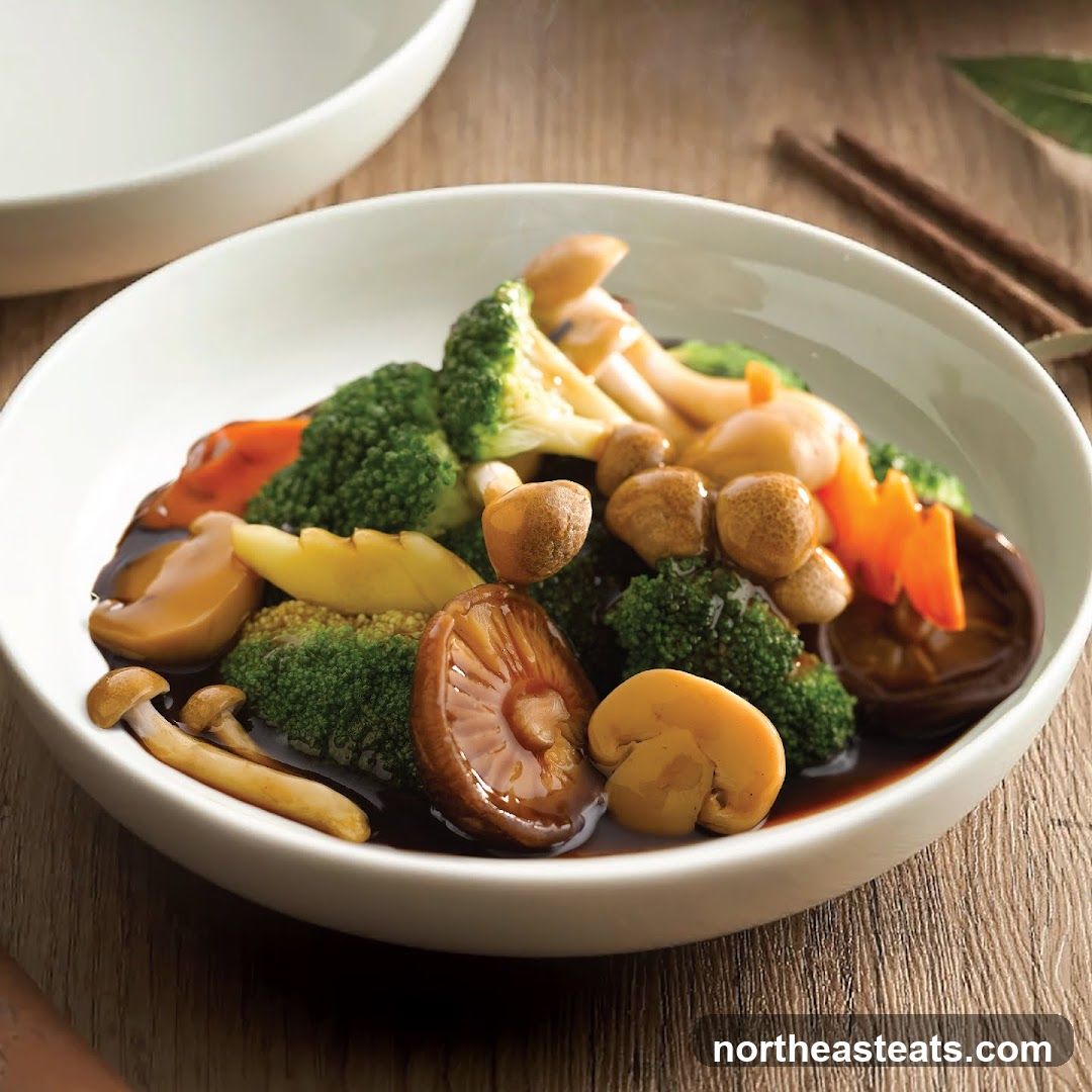 Mushroom and Broccoli Stir-fry