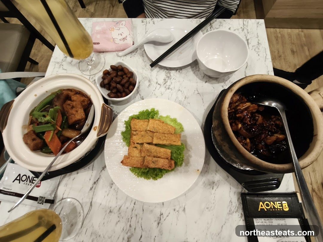 Table with Food and Drinks