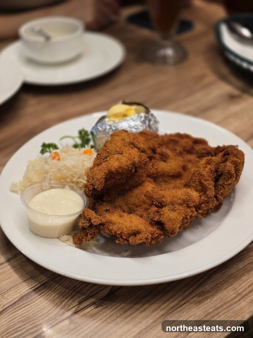 Breaded Cutlet with Sides