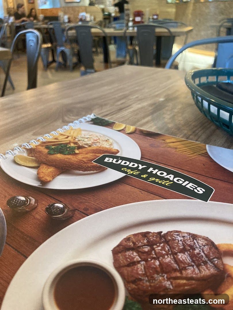 Buddy Hoagies Cafe & Grill Menu