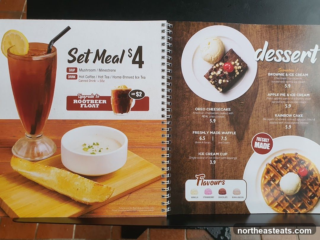 Set Meal and Desserts