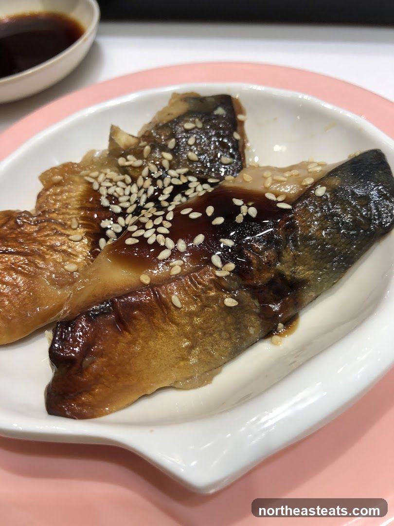 Grilled Mackerel with Sesame Seeds