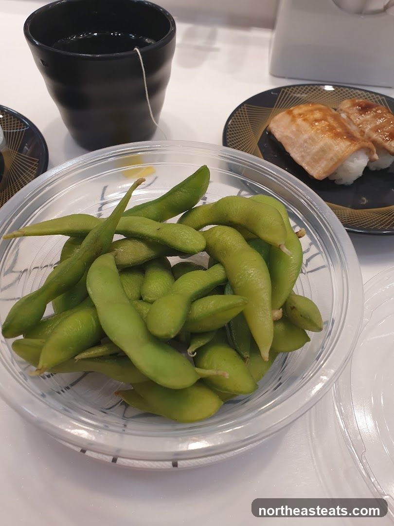 Edamame and Sushi