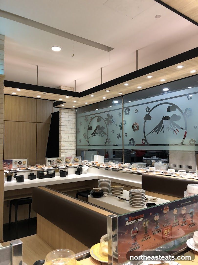 Conveyor Belt Sushi Restaurant Interior