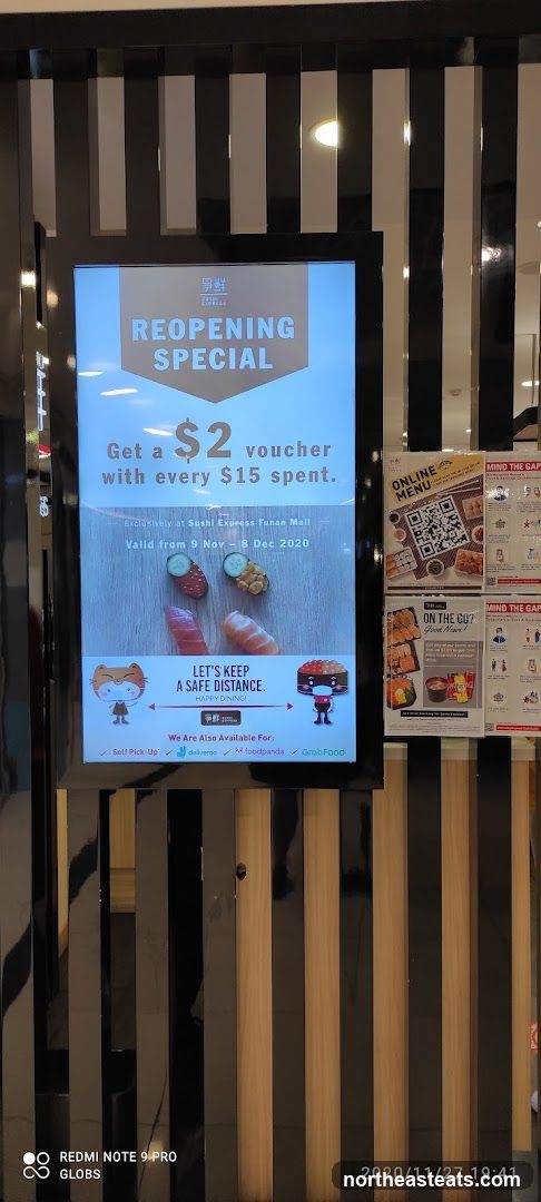 Sushi Express Reopening Special