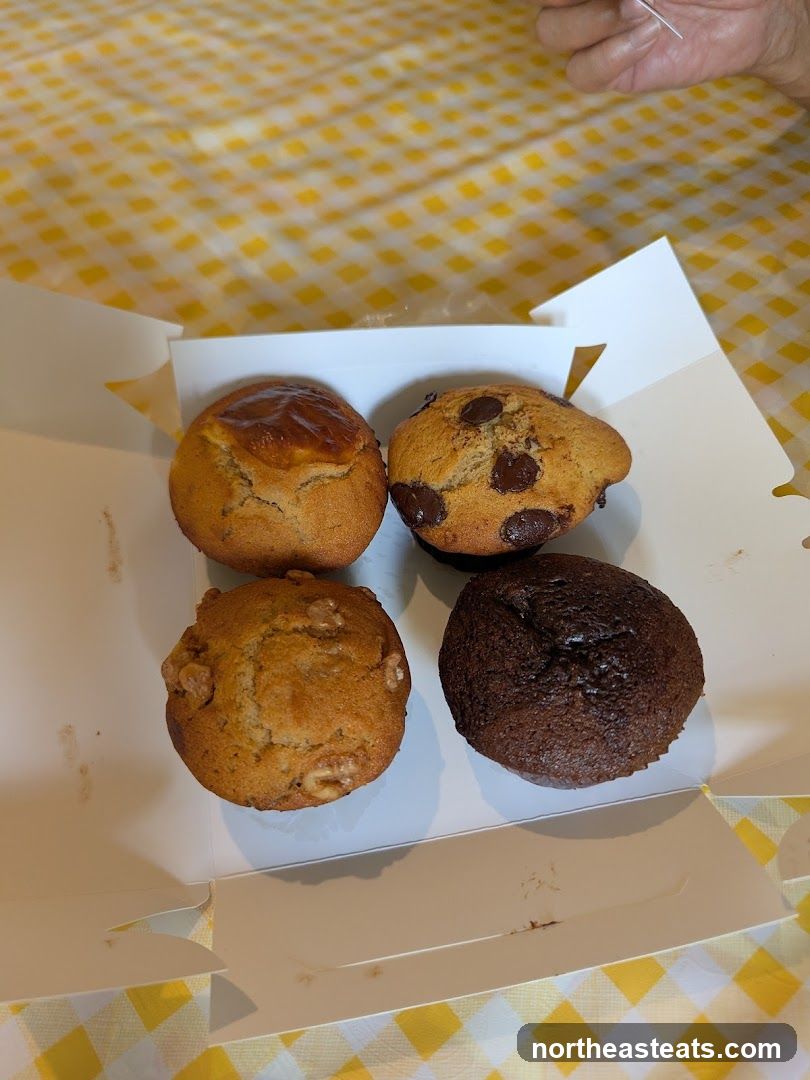 Four Muffins in a Box