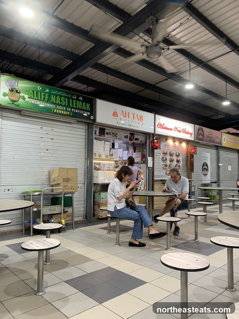 Food court stalls