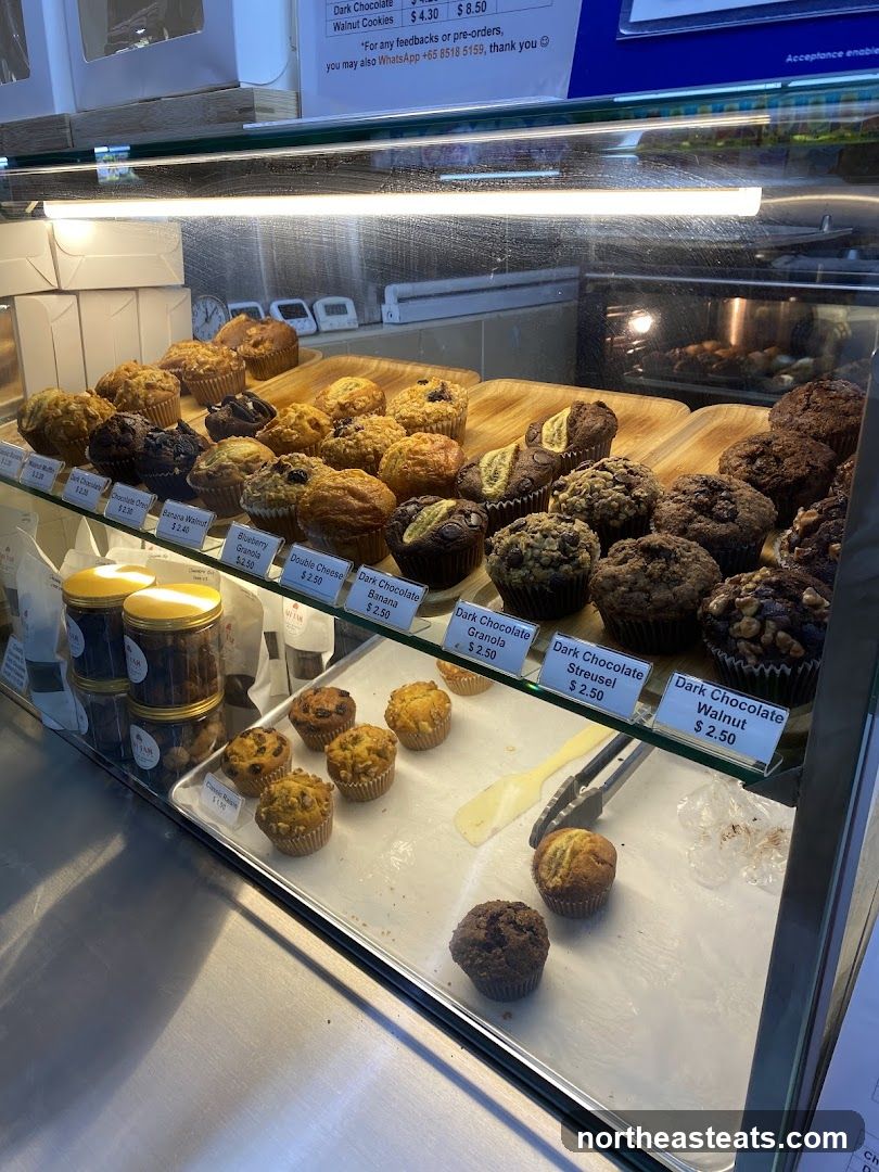 Muffins and Cookies Display