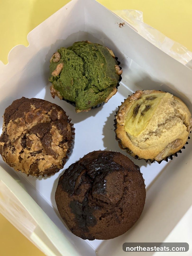 Four Muffins in a Box
