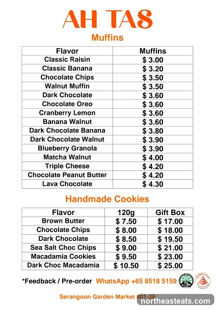 AH TAS Muffins and Handmade Cookies