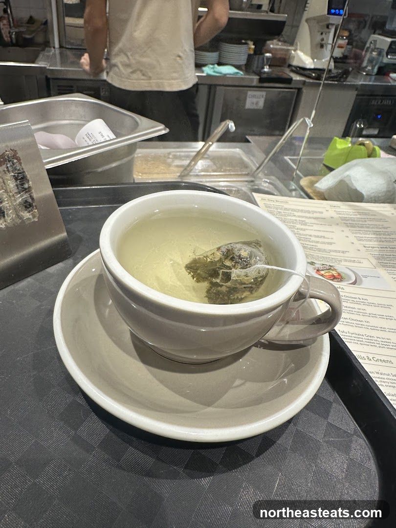 Tea and Menu