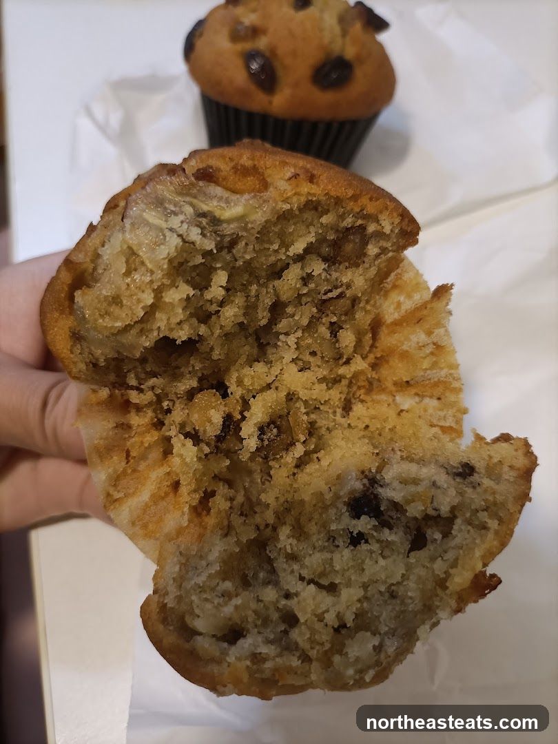Banana Chocolate Chip Muffin