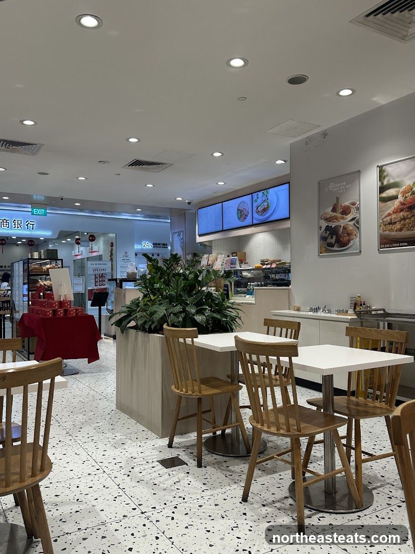 Restaurant Interior with Digital Menu