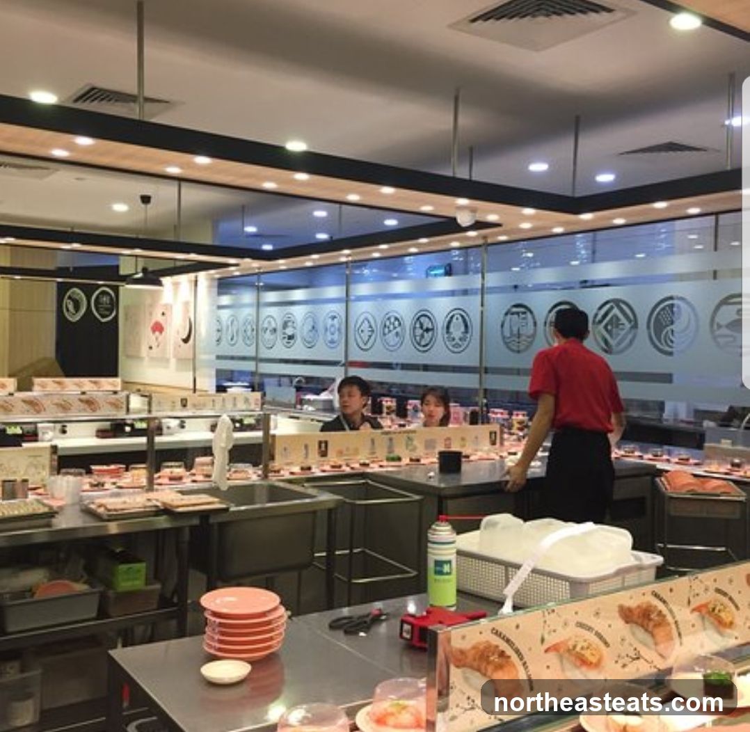 Sushi Restaurant Interior