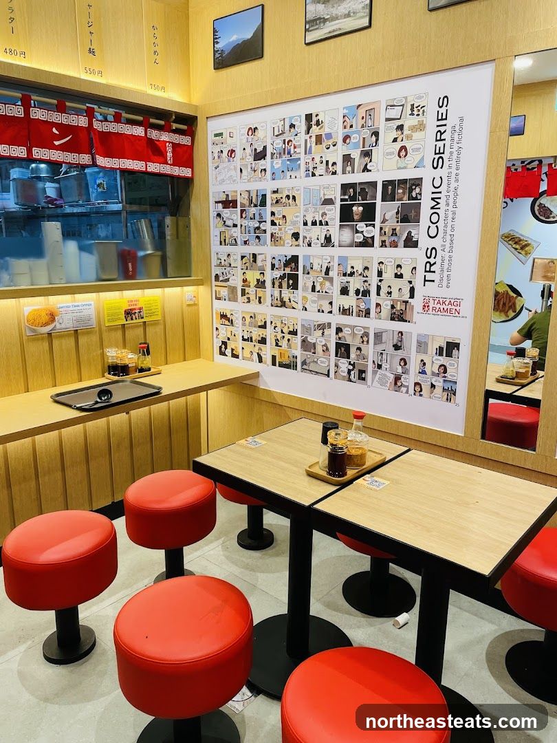 Ramen Restaurant Interior