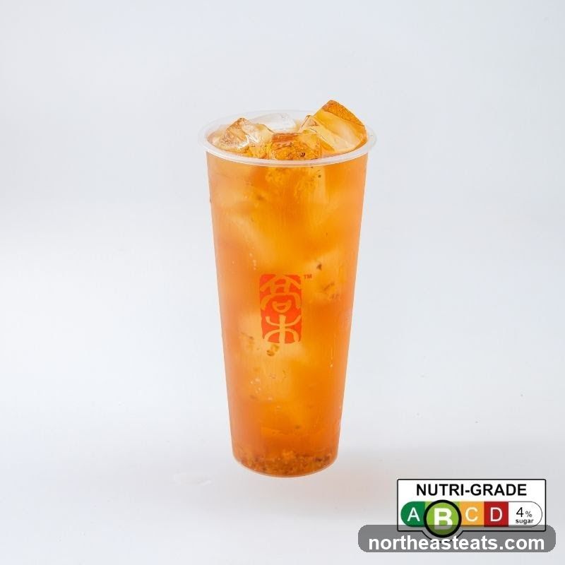 Iced Tea with Nutri-Grade Label