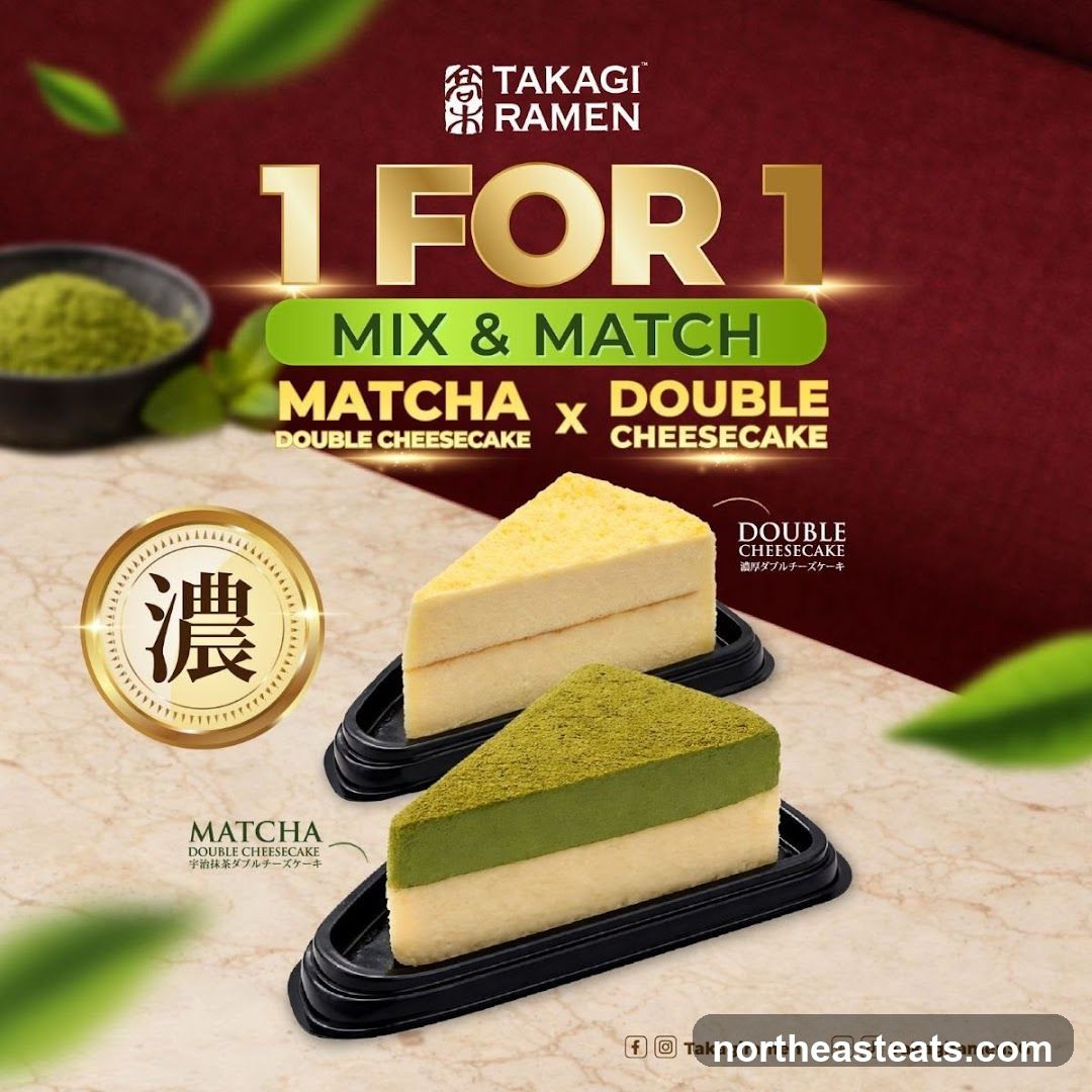 Takagi Ramen 1 For 1 Mix & Match Promotion