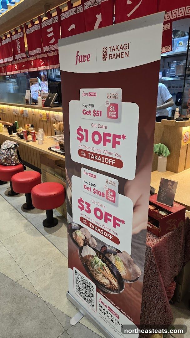 Takagi Ramen Promotion Banner
