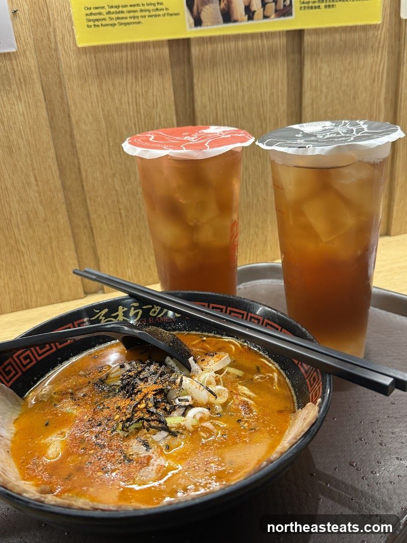 Ramen and Drinks