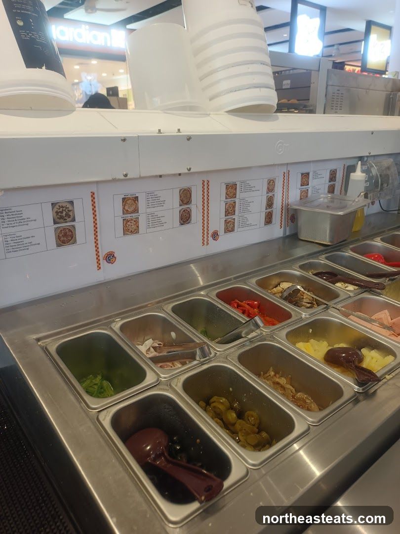 Pizza Toppings Bar