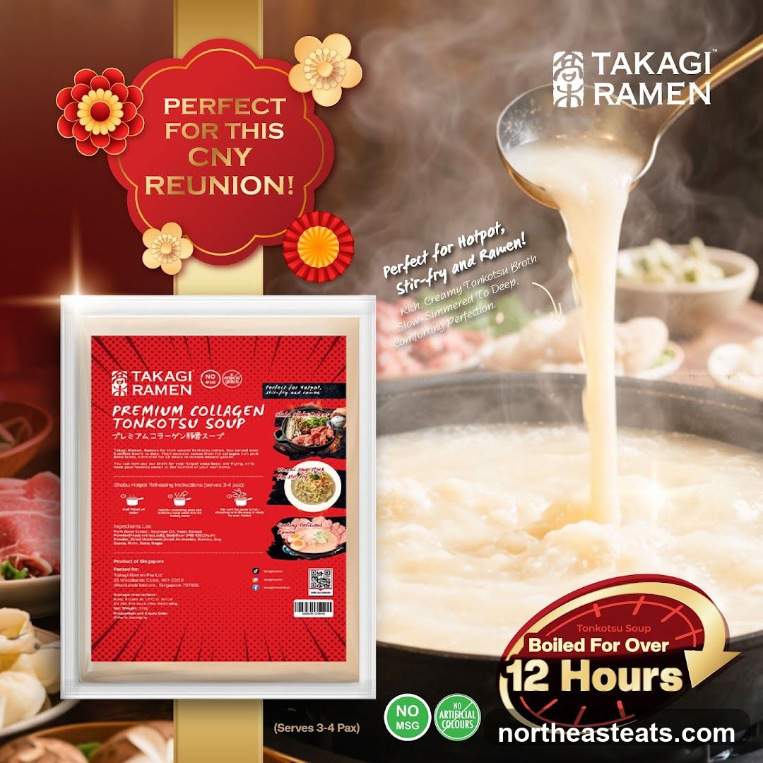 Takagi Ramen Premium Collagen Tonkotsu Soup