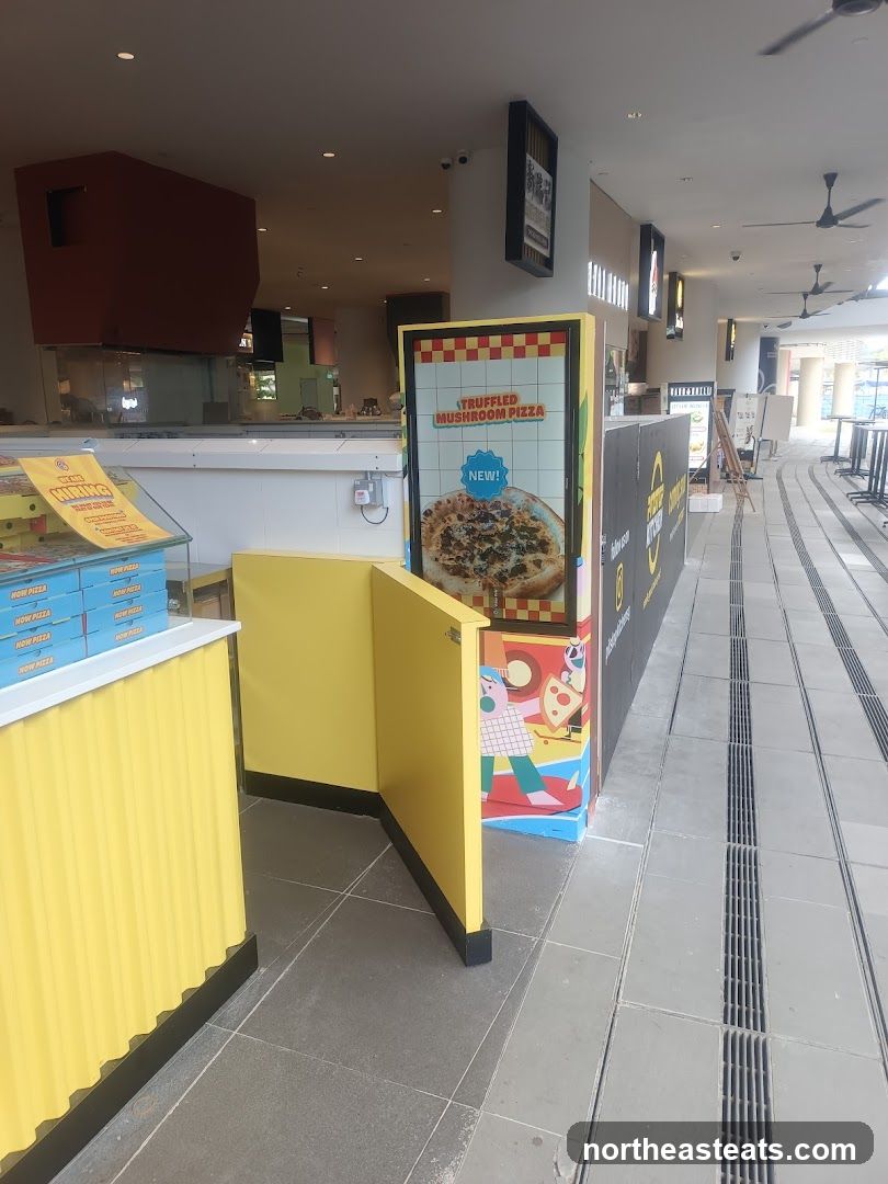 Pizza advertisement