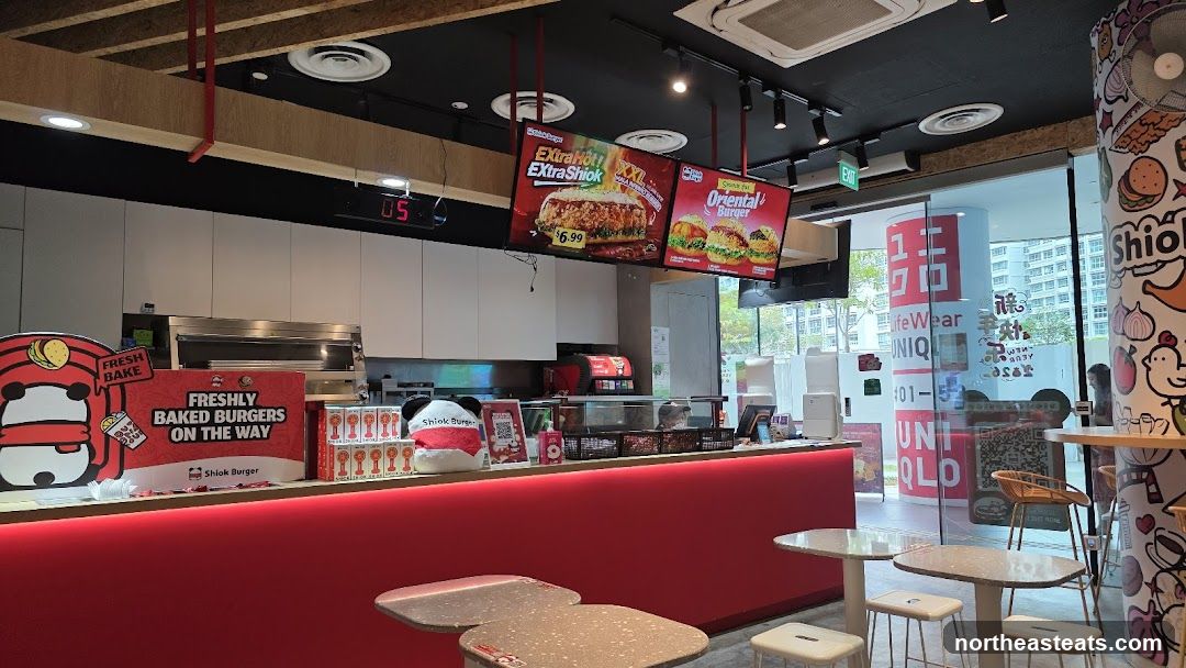 Burger Restaurant Interior