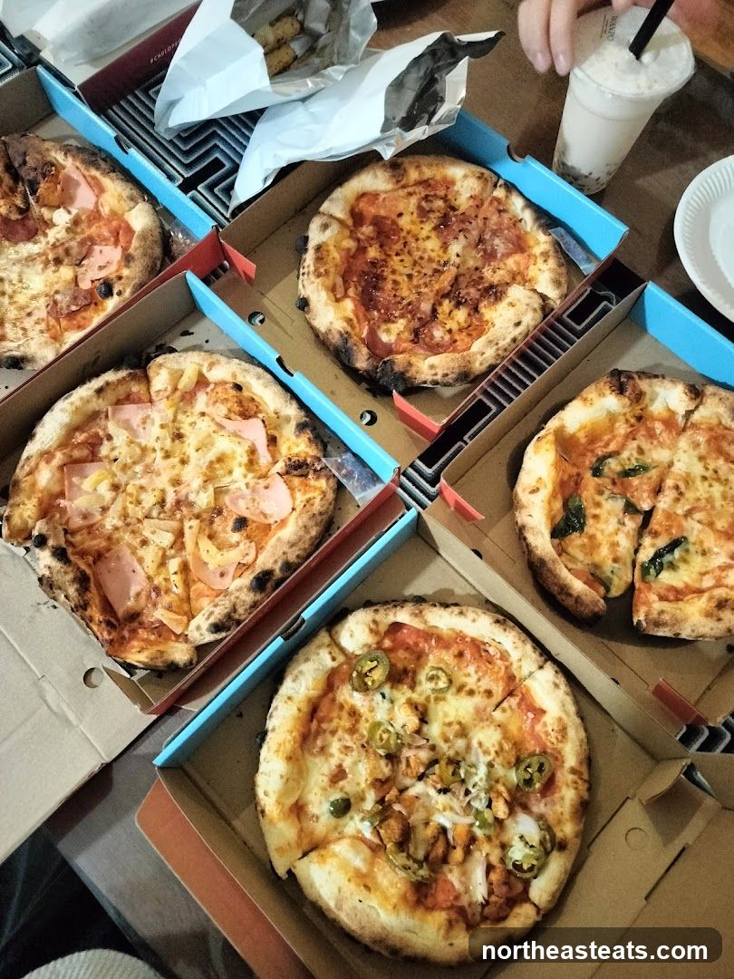 Pizzas and Bubble Tea