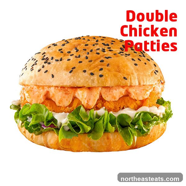 Double Chicken Patties Burger
