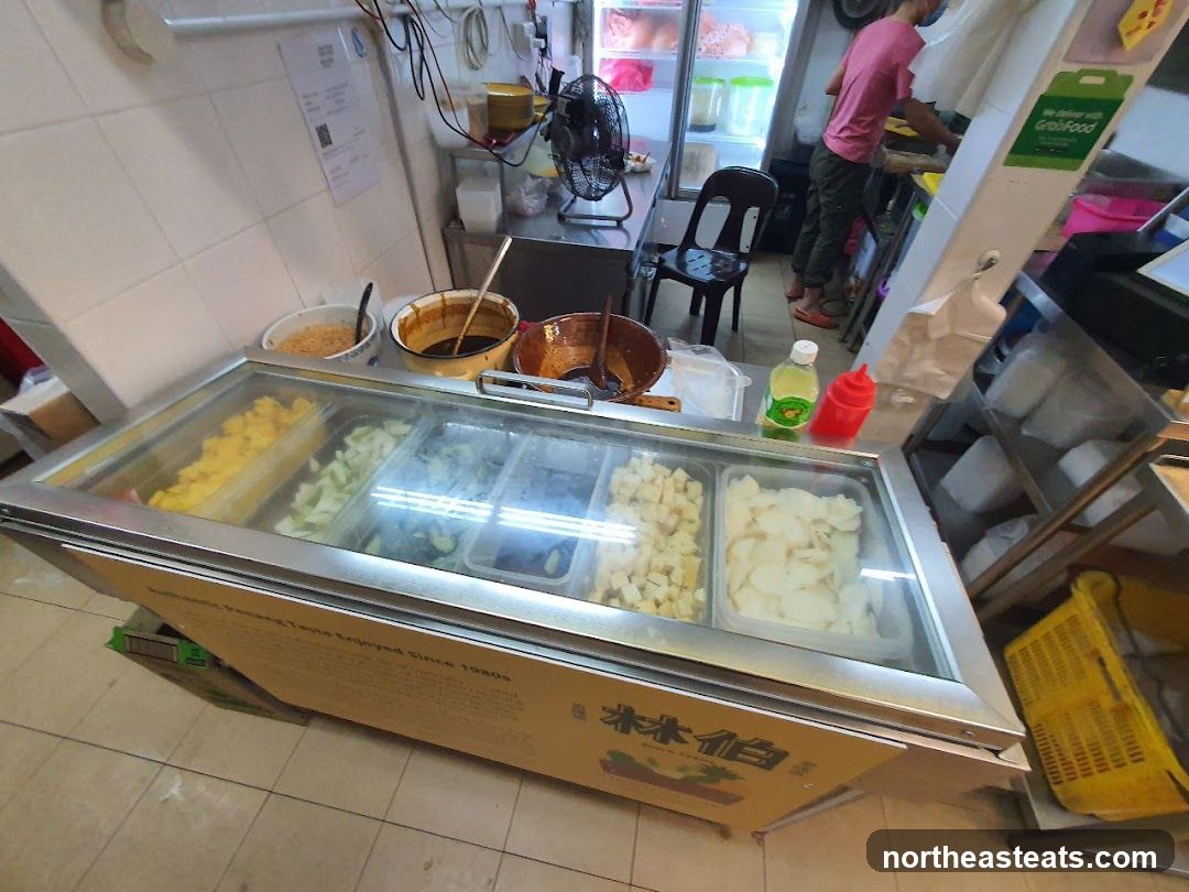 Dessert Ingredients Display