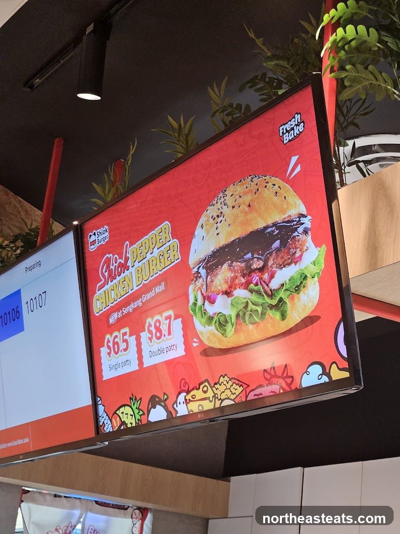 Burger Advertisement