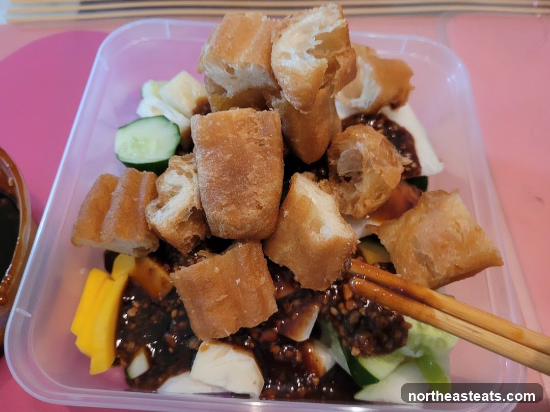 Rojak with Fried Dough Fritters