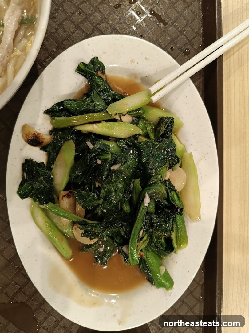 Stir-fried Greens with Garlic