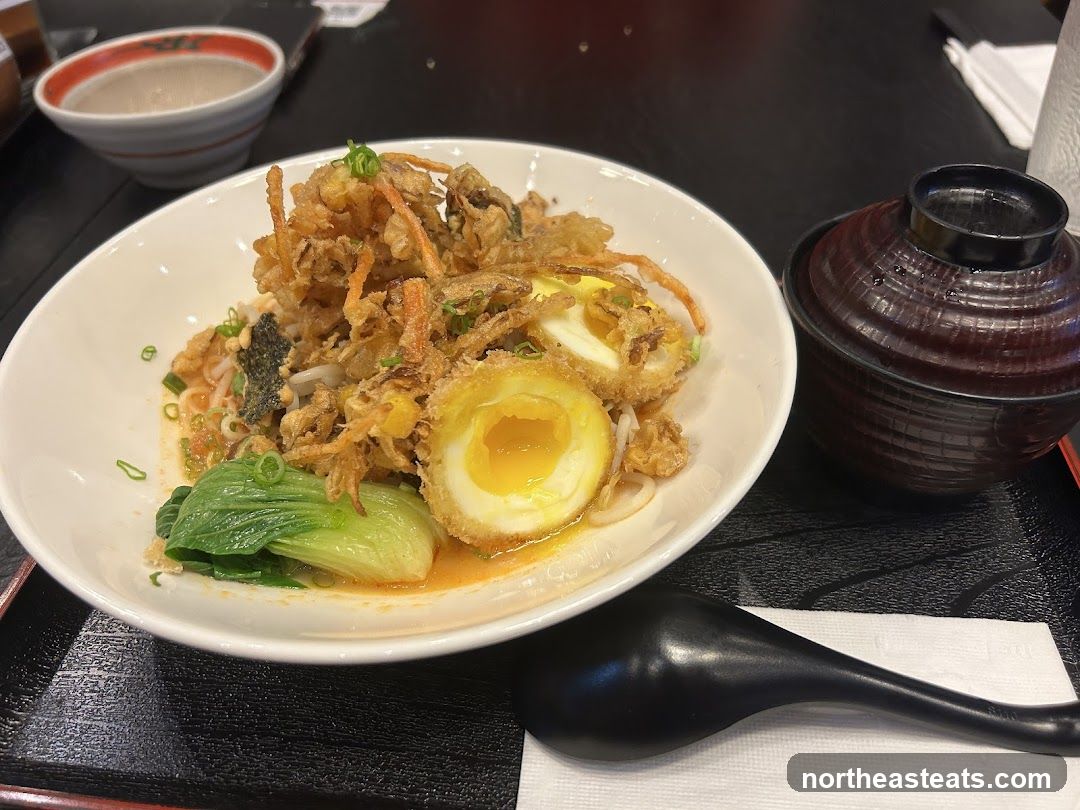 Ramen with Fried Toppings and Egg