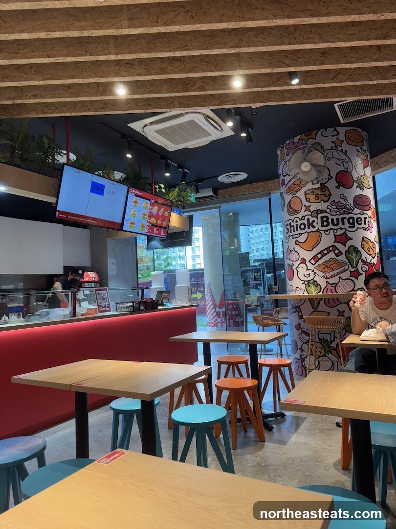 Shiok Burger Interior