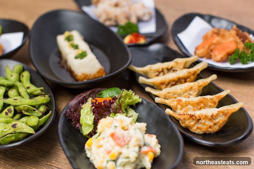 Assortment of Japanese Appetizers