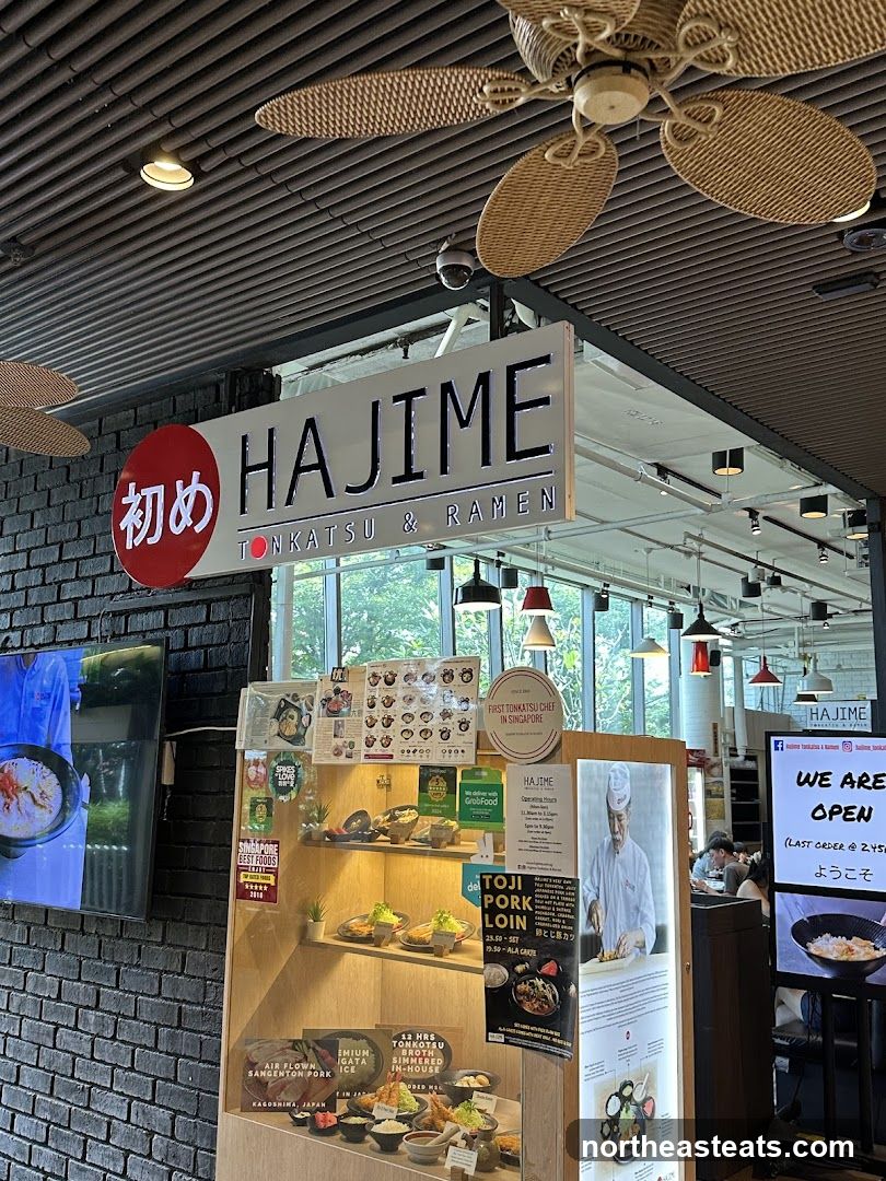Hajime Tonkatsu & Ramen Display