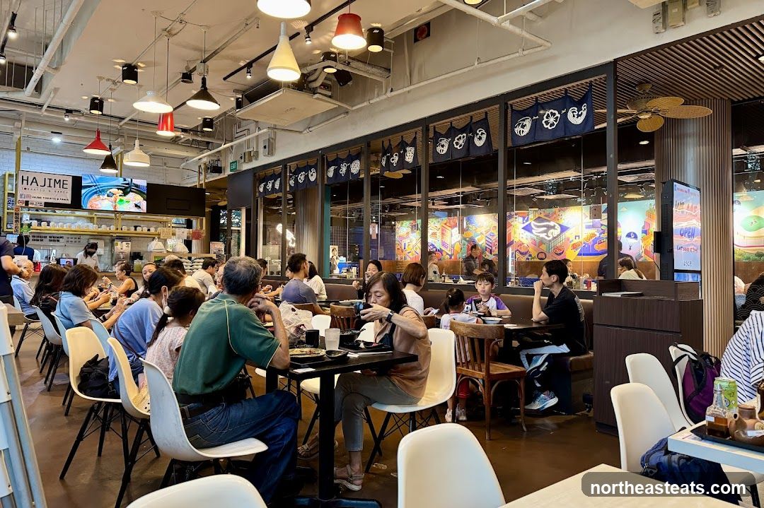 Busy Japanese Restaurant Interior