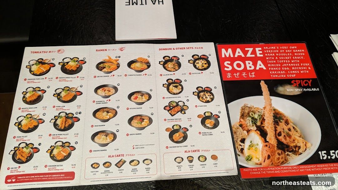 Hajime Menu