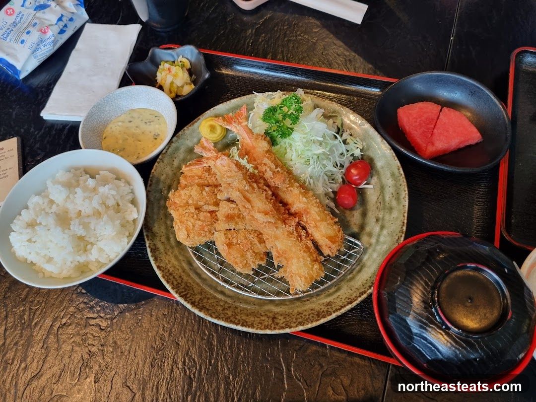 Fried Shrimp and Pork Set