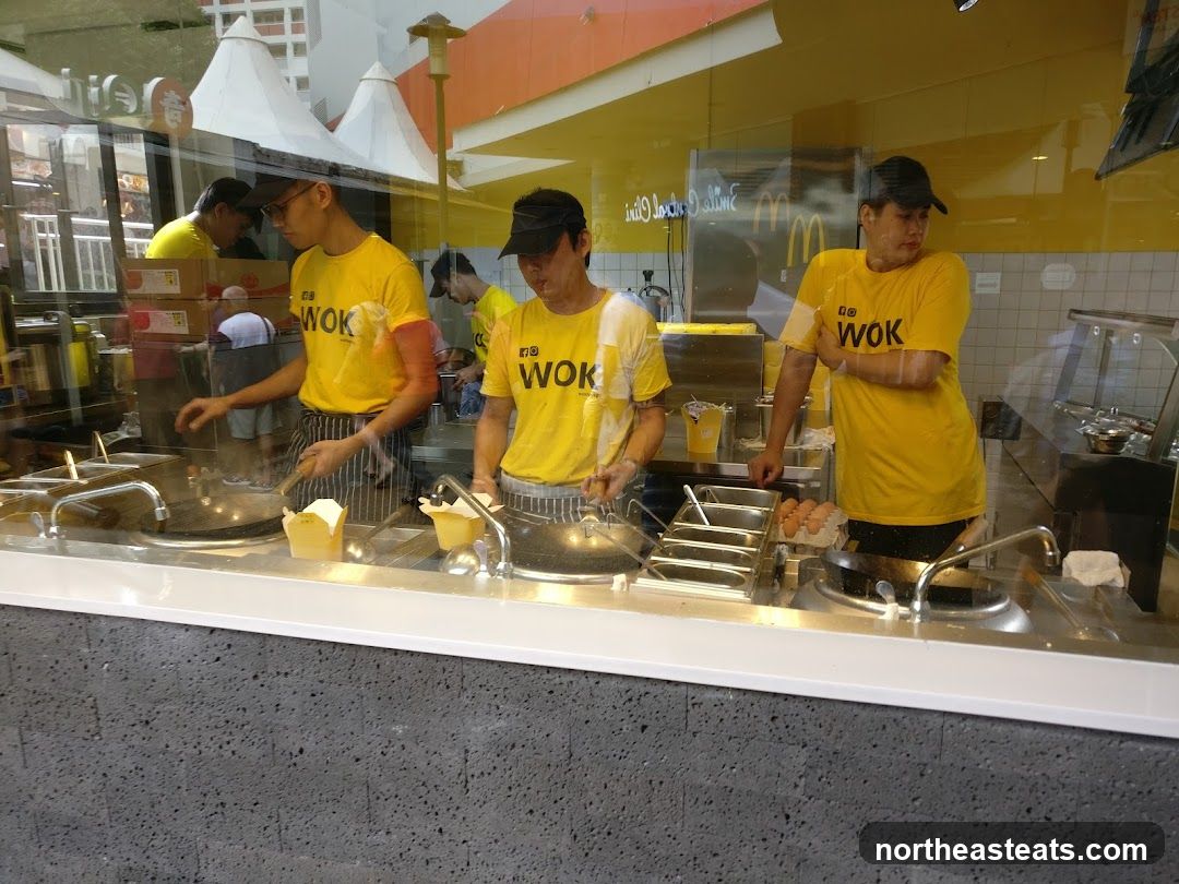 Wok Restaurant Kitchen