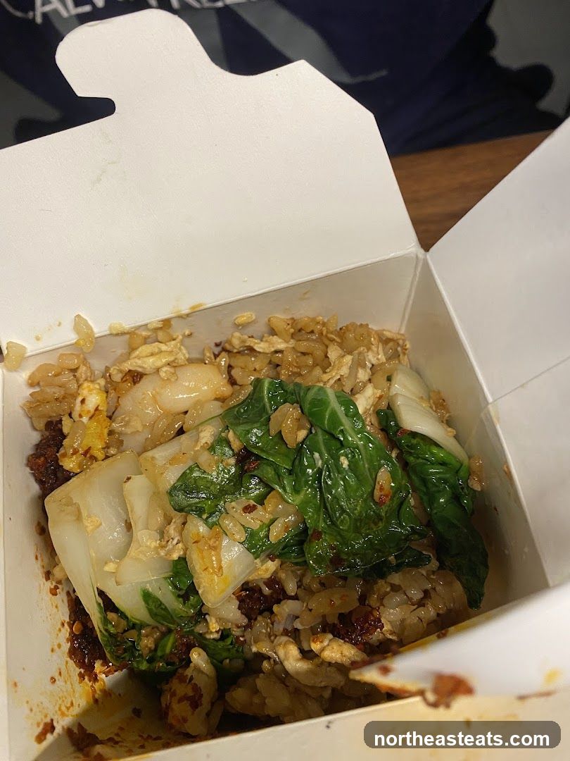 Takeout Box with Food