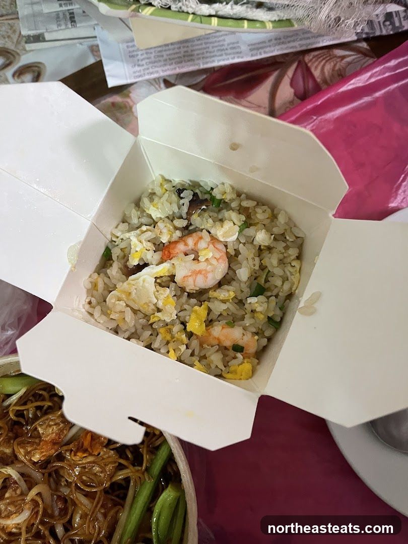 Shrimp Fried Rice and Noodles