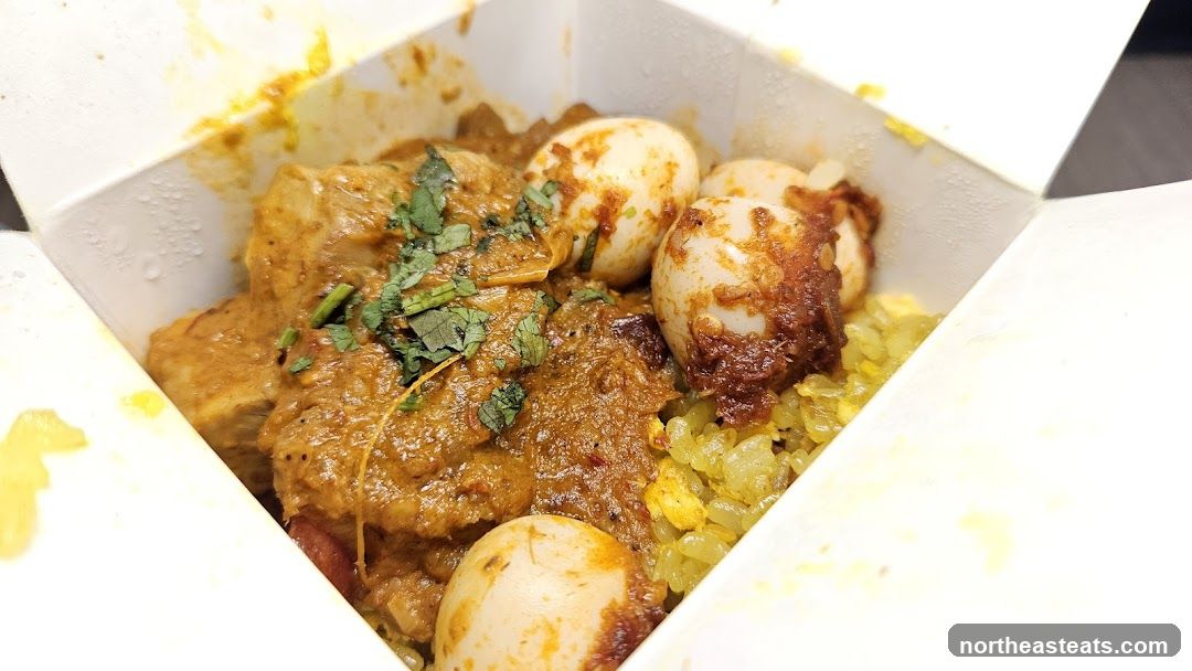 Curry with Eggs and Rice